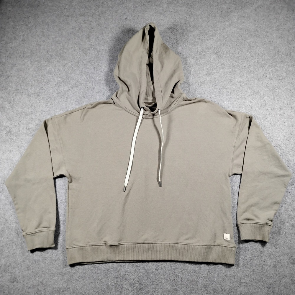 Vuori VW271 Womens Relaxed Fit Organic Cotton Laguna Hoodie Green Large
